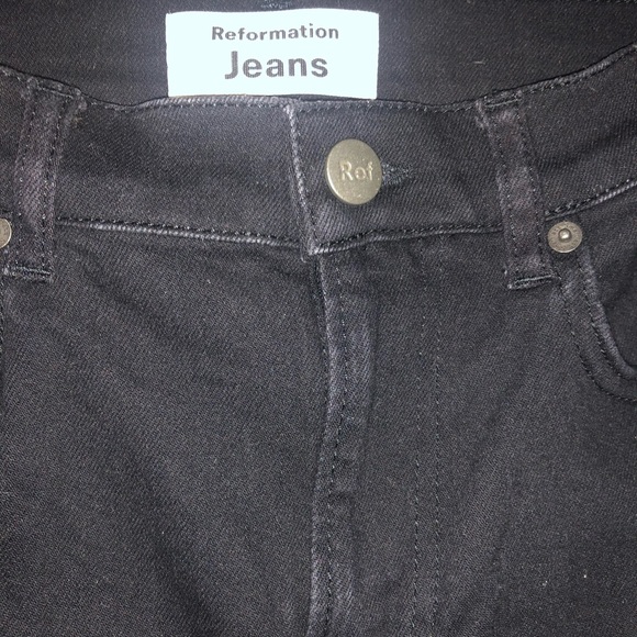 Reformation Black Skinny Jeans - Picture 7 of 7